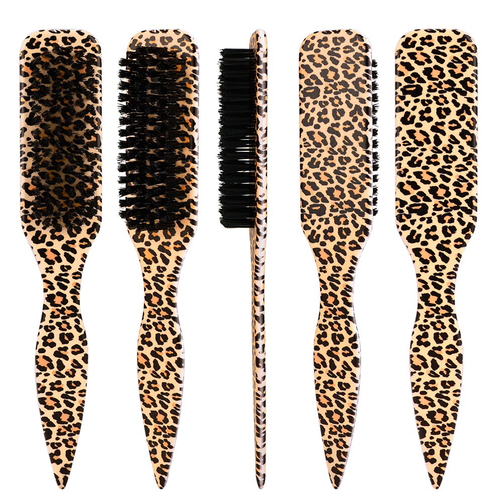 Leopard Print Beard Brush